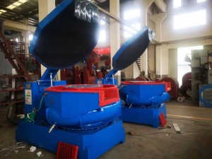 LMJ600防音螺旋式振動光飾機（震動研磨機，振動研磨光飾機)