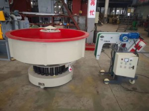 LMP900升+磁力分選（研磨光飾機，無錫振動研磨光飾機）